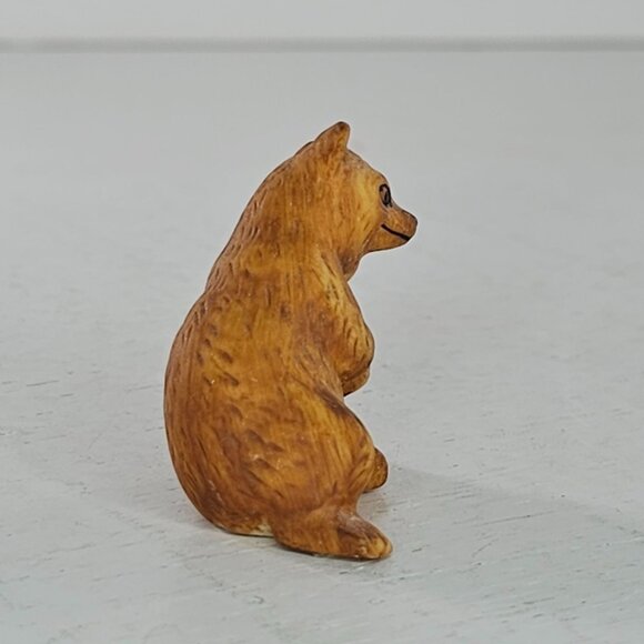 Freeman McFarlin George Good Miniature Brown Bear Figurine - Picture 2 of 8